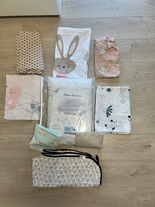 Lote Ropa de Cama Bebé 60x120 cm y Nórdico