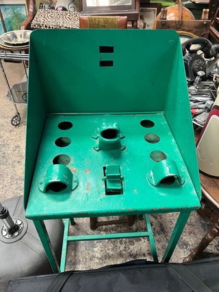 Juego de Rana Antiguo de Metal