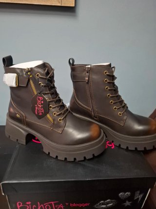 Botines Bichota Marrones Talla 38