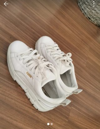 Zapatillas Puma Mayze Platform Blancas