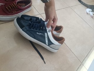 Zapatillas Pepe Jeans Azul y Blanco