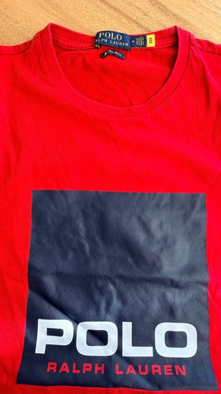 Camiseta Polo Ralph Lauren Roja Talla M