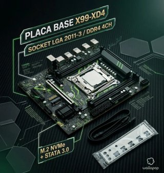 Placa Base X99-XD4 LGA 2011-3 DDR4 NVMe