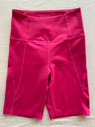 Shorts de Ciclismo Girlfriend Collective Rojos