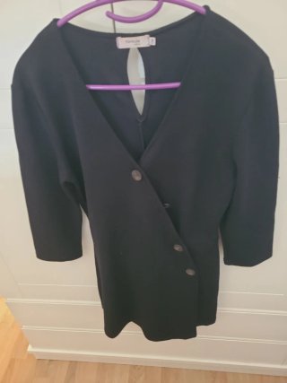 Vestido Negro Fórmula Joven Talla S