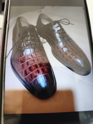 Zapatos de Piel con Textura
