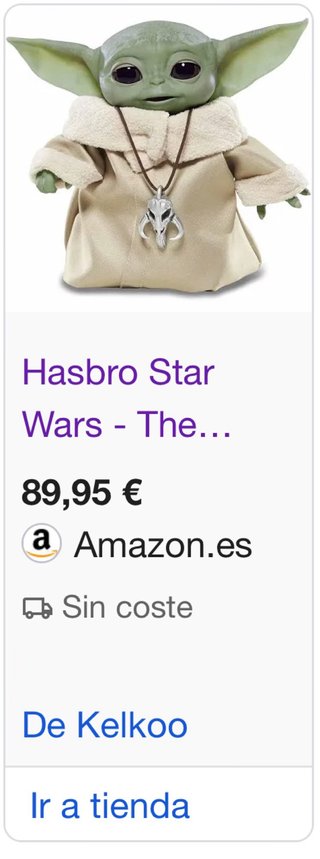 Figura Baby Yoda Hasbro Star Wars