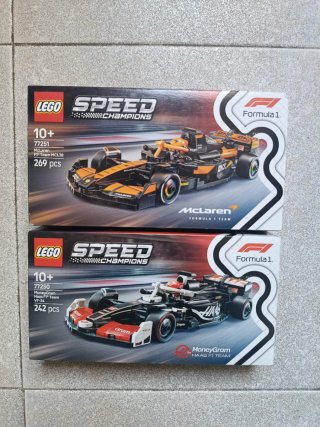 Lote 2 Sets LEGO Speed Champions F1