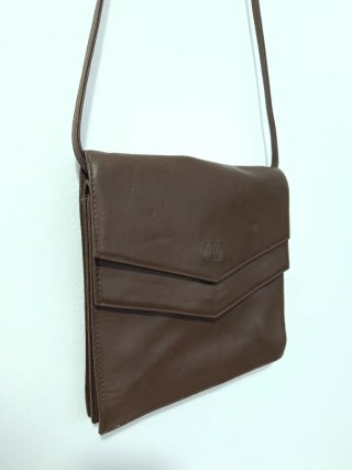 Bolso de cuero marrón #B0005