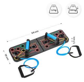Gymtek Tabla para Flexiones Plegable