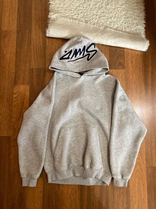Sudadera Gris Pull&Bear Talla S