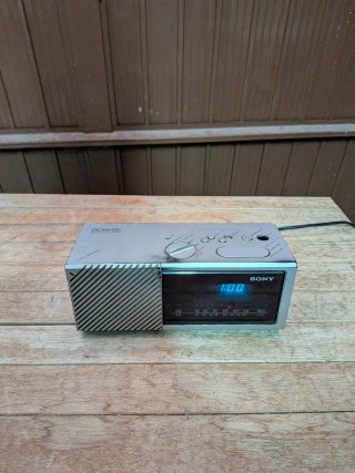 Sony Digimatic ICF-C16W Radiosveglia Vintage AM/FM