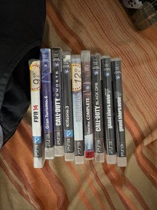 Lote 9 Videojuegos PlayStation 3 (PS3)