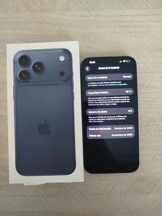 iPhone 17 Pro Max 256GB Azul
