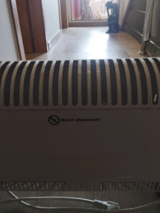 Calefactor Eléctrico Blanco
