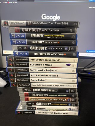 Lote de 16 Juegos PS2, PS3 y PS4