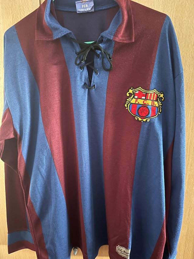 Camiseta FC Barcelona Manga Larga Talla L