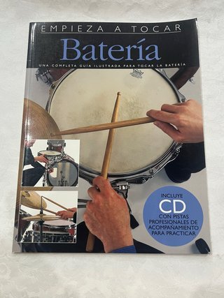 Libro Empieza a Tocar Batería con CD