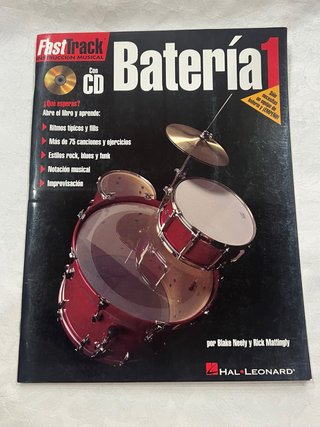 Libro de Batería 1 FastTrack con CD