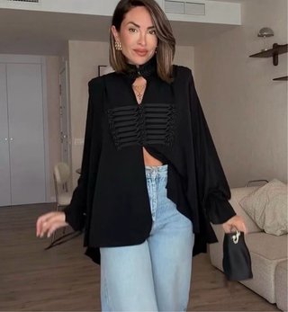 Blusa  oversize alarmares T-S zara