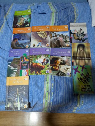 Lectura libros en ingles