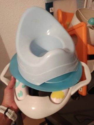 Orinal y adaptadores para váter
