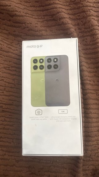 Motorola Moto G67 Verde