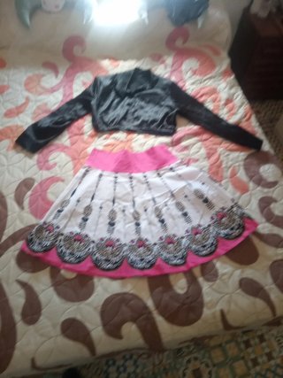 Falda de Vuelo Estampada Talla 36+regalo