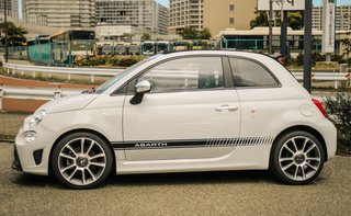 Faixas Laterais Abarth 500 - Vinil