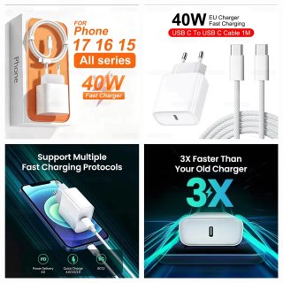 Cargador/Cable USB-C iPhone 15 16 17 Fuengirola