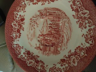 Piatti vintage inglesi 6 unità