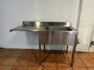 Fregadero Industrial de Acero Inoxidable