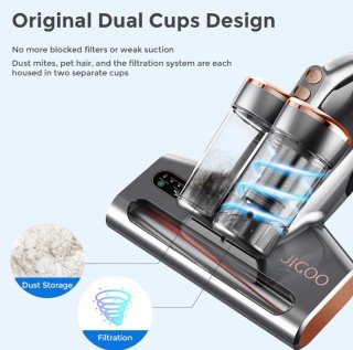 Aspirador de Ácaros JIGOO S300 Pro