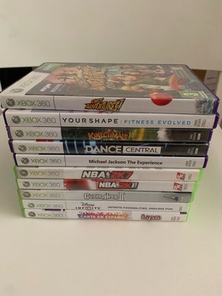 Lote 10 Juegos Xbox 360