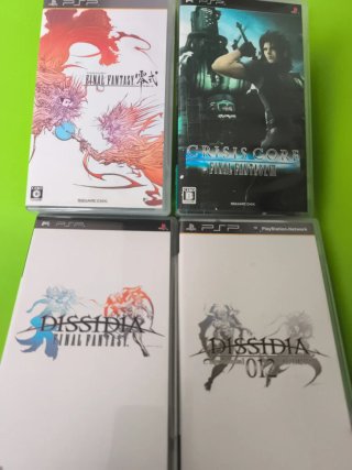 Pack 4 Juegos Final Fantasy PSP (NTSC-J)