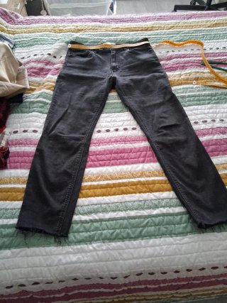 Pantalón elástico negro