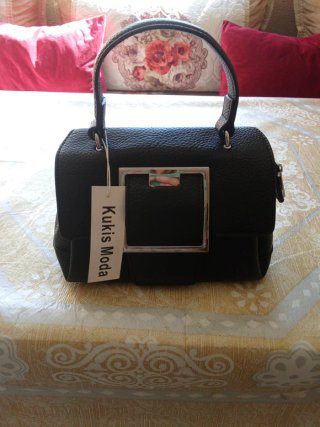 Bolso Kukis Moda Negro
