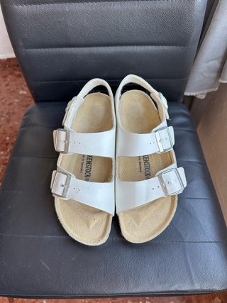 Sandalias Birkenstock Milano Blancas