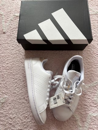 Tenis Adidas Advantage Blancos Talla 38