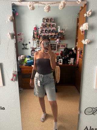 Bermudas vaqueras