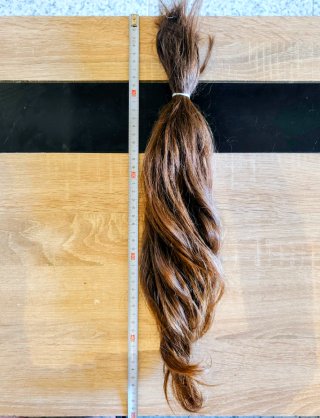 Coleta de Pelo Natural Castaño