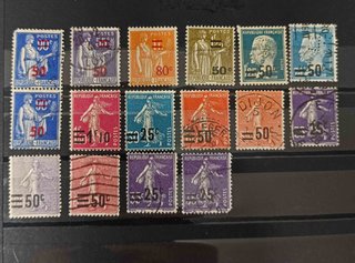 Francobolli Antichi della Francia dal 1850 al 1930