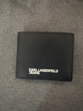 Cartera de bolsillo Karl Lagerfeld negra
