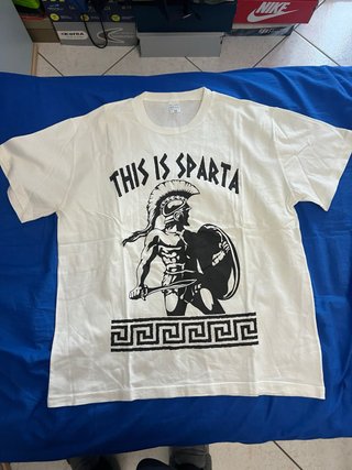T-shirt This Is Sparta Bianca Taglia M