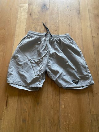Pantaloncini Prada Grigio