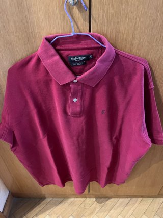 Polo Yves Saint Laurent Rosso Taglia L