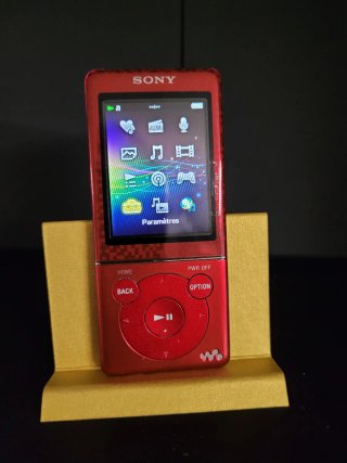 Leitor MP3 Sony Walkman Vermelho