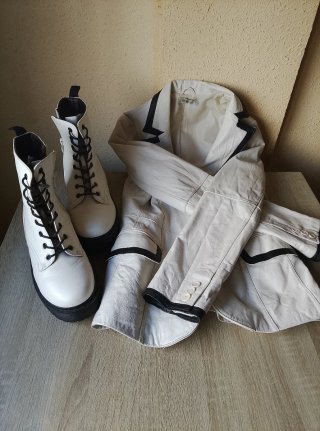 Pack Chaqueta y Botas de Cuero