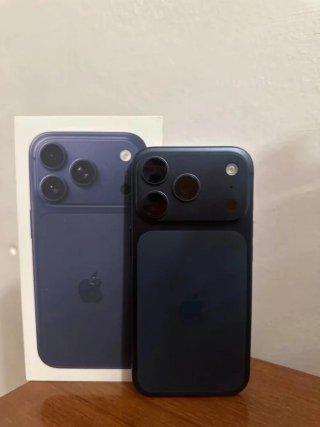 iPhone 17 Pro 256GB Azul salud de bateria 100