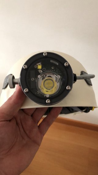 Frontal para espeleologia Scurion 1500 Speleo